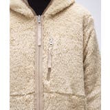 【TAION】シティ リバーシブル パイピングフード ダウン×ボア コート | cloenc | 詳細画像15 