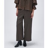 【セットアップ／手洗い可】ツイルイージーワイドパンツ | cloenc | 詳細画像10 