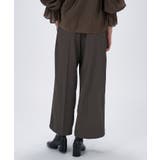 【セットアップ／手洗い可】ツイルイージーワイドパンツ | cloenc | 詳細画像12 