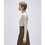 【手洗い可】ウール混クルーネックプルオーバー | cloenc | 詳細画像3 