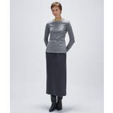 【手洗い可】ウール混クルーネックプルオーバー | cloenc | 詳細画像12 