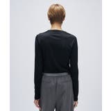 【手洗い可】ウール混クルーネックプルオーバー | cloenc | 詳細画像20 