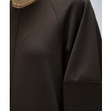 【マシンウォッシュ】カットジョーゼットパフスリーブワンピース | cloenc | 詳細画像11 