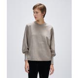 グレー(012) | 【手洗い可】ドルマンニットプルオーバー | cloenc