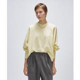 ライトイエロー(030) | 【手洗い可】ドルマンニットプルオーバー | cloenc