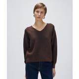 【手洗い可】Vネックラメガターニット | cloenc | 詳細画像20 