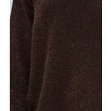 【手洗い可】Vネックラメガターニット | cloenc | 詳細画像23 