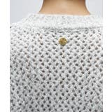 【手洗い可】メランジドルマンクロップドニット | cloenc | 詳細画像8