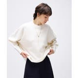 【手洗い可】ドルマンロングリブニットプルオーバー | cloenc | 詳細画像4 