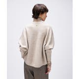 【手洗い可】ドルマンロングリブニットプルオーバー | cloenc | 詳細画像12 