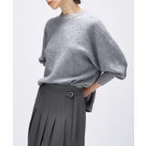 【手洗い可】ドルマンロングリブニットプルオーバー | cloenc | 詳細画像21 