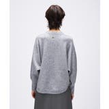 【手洗い可】ドルマンロングリブニットプルオーバー | cloenc | 詳細画像24 