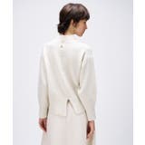 【手洗い可】ラメハイネックニットプルオーバー | cloenc | 詳細画像5 