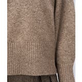 【手洗い可】ラメハイネックニットプルオーバー | cloenc | 詳細画像15 