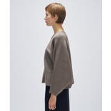 【手洗い可】ドルマンケープニットカーディガン | cloenc | 詳細画像3 