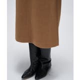 【手洗い可】メルトンジャージVネック ジャンパー スカート | cloenc | 詳細画像8 