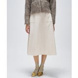 【手洗い可】メルトンジャージフレアスカート | cloenc | 詳細画像2 