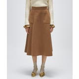 【手洗い可】メルトンジャージフレアスカート | cloenc | 詳細画像7 