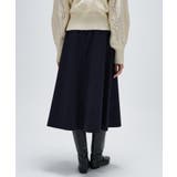 【手洗い可】メルトンジャージフレアスカート | cloenc | 詳細画像18 