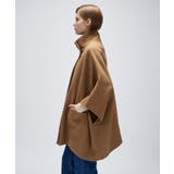 【手洗い可】メルトンジャージケープコートコート | cloenc | 詳細画像4 