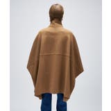 【手洗い可】メルトンジャージケープコートコート | cloenc | 詳細画像5 