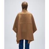 【手洗い可】メルトンジャージケープコートコート | cloenc | 詳細画像12 