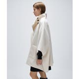 【手洗い可】メルトンジャージケープコートコート | cloenc | 詳細画像16 