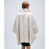 【手洗い可】メルトンジャージケープコートコート | cloenc | 詳細画像17 