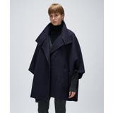 【手洗い可】メルトンジャージケープコートコート | cloenc | 詳細画像20 