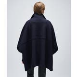 【手洗い可】メルトンジャージケープコートコート | cloenc | 詳細画像22 
