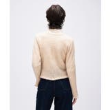 【手洗い可】フェザーヤーンレースニットカーディガン | cloenc | 詳細画像13 