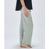 【セットアップ／マシンウォッシュ】レーヨンツイルイージーパンツ | cloenc | 詳細画像14 