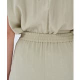 【セットアップ／マシンウォッシュ】レーヨンツイルIラインスカート | cloenc | 詳細画像6 