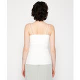 【カップ付き】リブテレコキャミソール | cloenc | 詳細画像3 