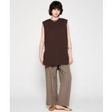 【マシンウォッシュ】ノースリーブロングTシャツ | cloenc | 詳細画像10 