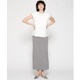 【マシンウォッシュ】ノースリーブフォルムTシャツ | cloenc | 詳細画像1 