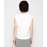 【マシンウォッシュ】ノースリーブフォルムTシャツ | cloenc | 詳細画像3 