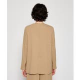 【セットアップ／マシンウォッシュ】ノーカラージャケット | cloenc | 詳細画像3 