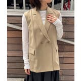 【セットアップ／マシンウォッシュ】テーラードベスト | cloenc | 詳細画像19 