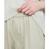 【セットアップ／手洗い可】イージータックテーパードパンツ | cloenc | 詳細画像30 