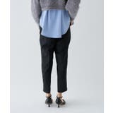 【セットアップ／手洗い可】イージータックテーパードパンツ | cloenc | 詳細画像19 