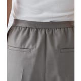 【セットアップ／手洗い可】イージータックテーパードパンツ | cloenc | 詳細画像10 