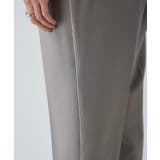 【セットアップ／手洗い可】イージータックテーパードパンツ | cloenc | 詳細画像12 