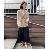 【手洗い可】タックフレアスカート | cloenc | 詳細画像15