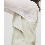 【セットアップ／手洗い可】イレヘムフリルキャミソール | cloenc | 詳細画像5 