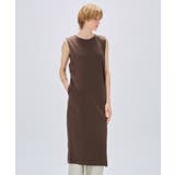 【マシンウォッシュ】ロングカットソーワンピース | cloenc | 詳細画像1 