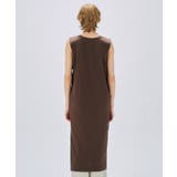 【マシンウォッシュ】ロングカットソーワンピース | cloenc | 詳細画像12 