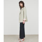 【マシンウォッシュ】コットンデニムテーパードパンツ | cloenc | 詳細画像2