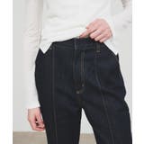 【マシンウォッシュ】コットンデニムテーパードパンツ | cloenc | 詳細画像7