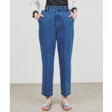 【マシンウォッシュ】コットンデニムテーパードパンツ | cloenc | 詳細画像13
